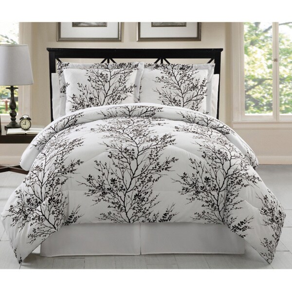 VCNY Home Reversible Leaf 8-piece Bed in a Bag