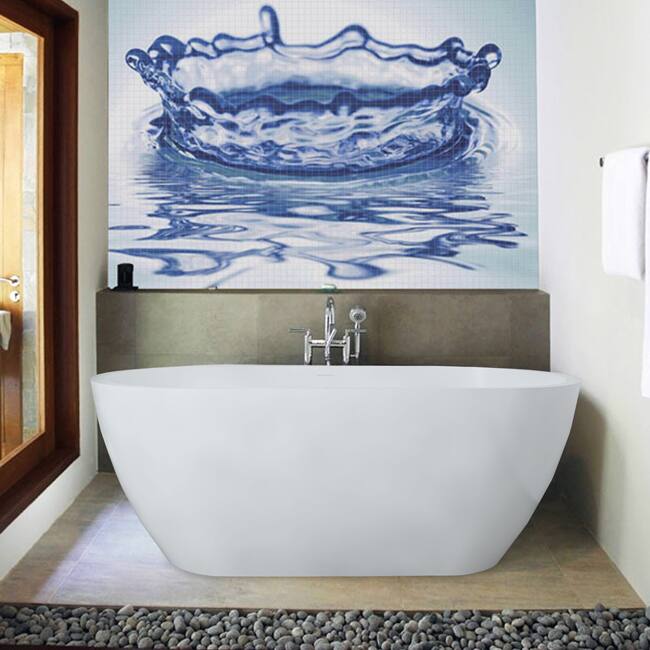 Aquatica PureScape 617A-M Freestanding AquaStone Bathtub