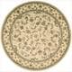 preview thumbnail 10 of 18, Nourison Hand-tufted Floral Scroll Traditional Persian Area Rug 8' Round - Ivory - Runner/Round
