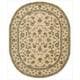 preview thumbnail 16 of 18, Nourison Hand-tufted Floral Scroll Traditional Persian Area Rug 7'6" x 9'6" - Ivory - Oval/Runner