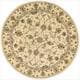 preview thumbnail 20 of 18, Nourison Hand-tufted Floral Scroll Traditional Persian Area Rug 4' Round - Ivory - Runner/Round