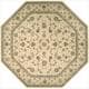 preview thumbnail 9 of 18, Nourison Hand-tufted Floral Scroll Traditional Persian Area Rug 10' Octagon - Ivory - Runner/Octagon