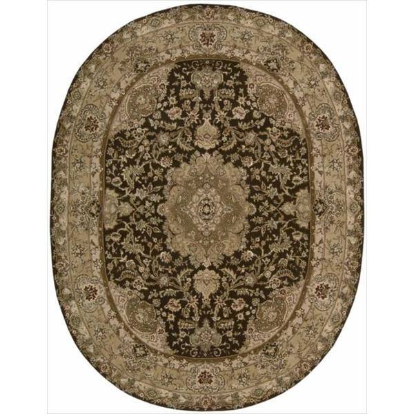 Nourison Hand-tufted Traditional Persian Wool Silk Area Rug