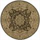 preview thumbnail 51 of 60, Nourison Hand-tufted Traditional Persian Wool Silk Area Rug 6' Round - Chocolate - Runner/Round