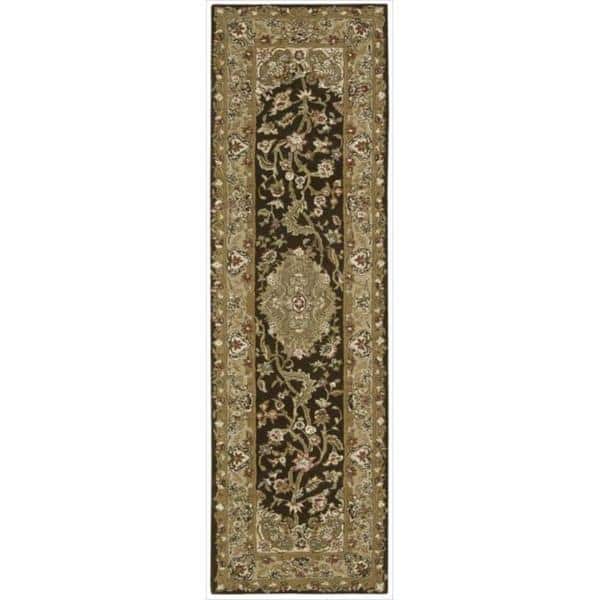 Nourison Hand-tufted Traditional Persian Wool Silk Area Rug