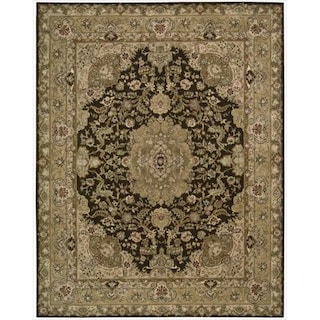 Nourison Hand-tufted Traditional Persian Wool Silk Area Rug