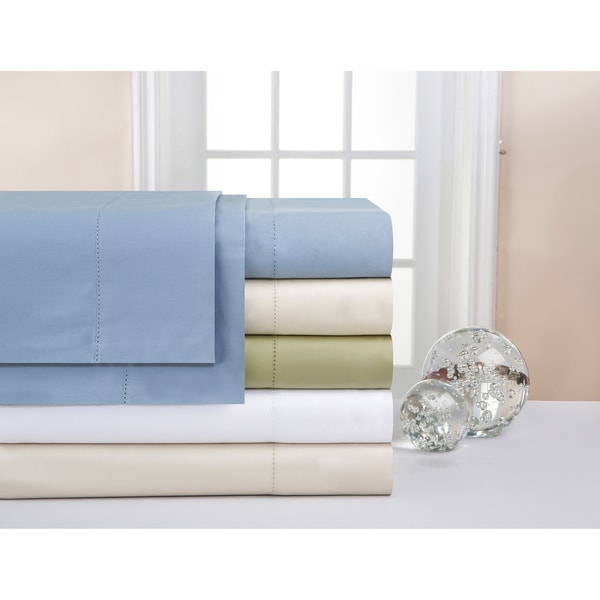Pointehaven Pima Cotton 600 Thread Count Extra Deep Pocket Sheet Set