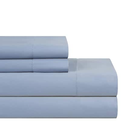 Pointehaven Pima Cotton 600 Thread Count Deep Pocket Bed Sheet Set