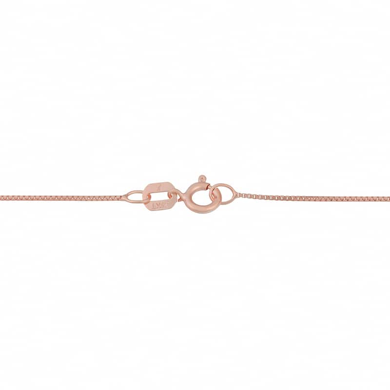 Fremada 14k Rose Gold 16 - 20-inch Box Chain
