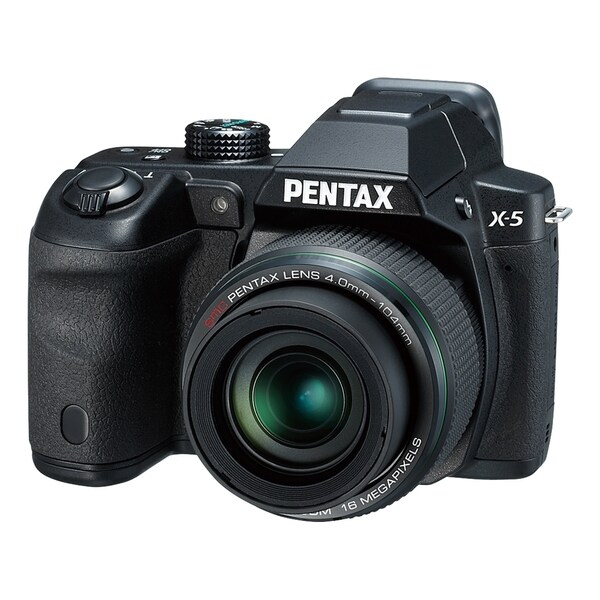 Shop Pentax X-5 16 Megapixel Bridge Camera - Black - Free Shipping ...