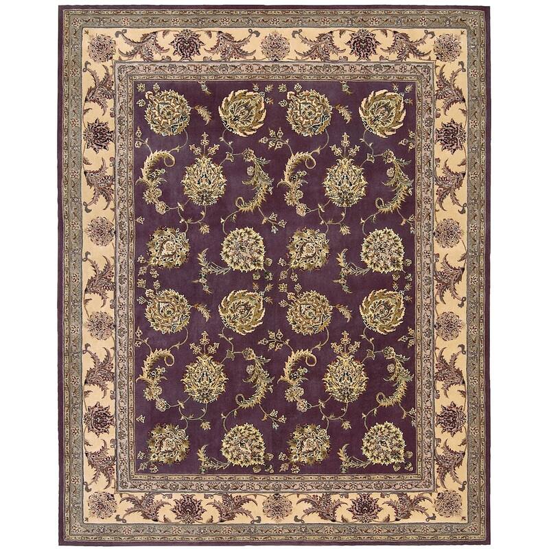 Nourison Hand-tufted Area Rug - 7'9" x 9'9" - Lavender - Rectangle