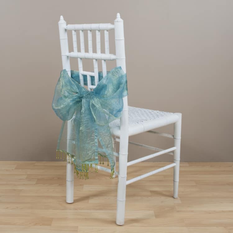 Green Crushed Tissue Garland