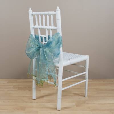 Green Crushed Tissue Garland