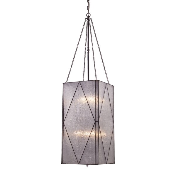 Landmark Lighting Stockton Polished Chrome 4+4 Light Lantern