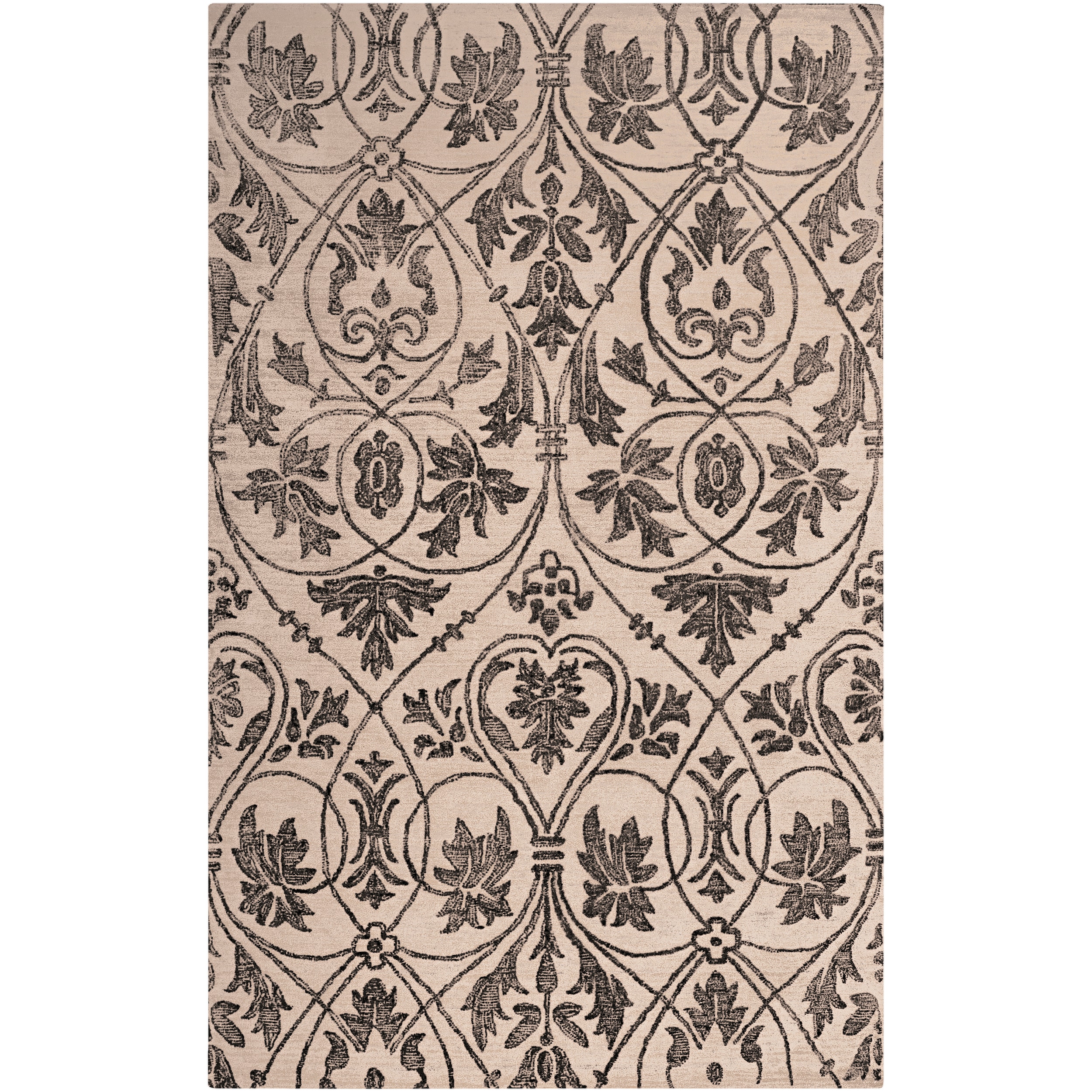 Woven Fromberg Beige Wool Rug (2 X 3)