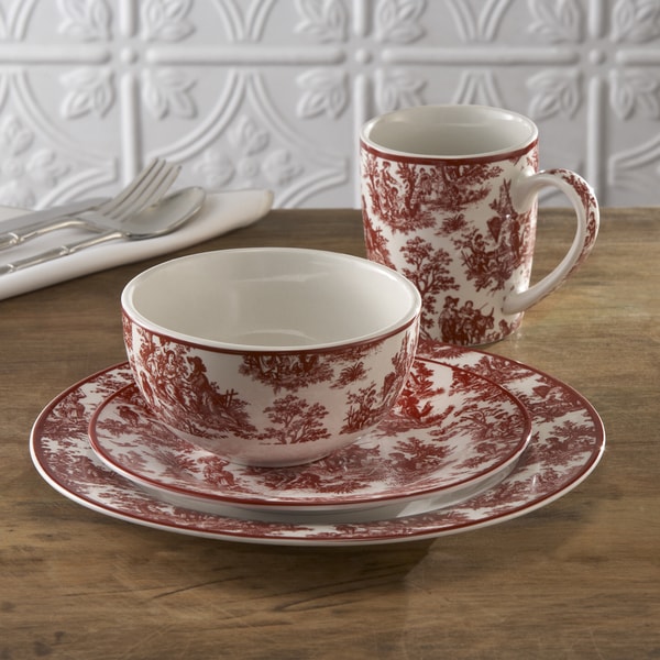 Waverly Country Life 16-piece Dinnerware Set