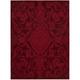 preview thumbnail 5 of 15, Nourison Moda Hand-tufted Area Rug 3' 6" x 5' 6" - Red - Runner/Rectangle