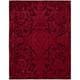 preview thumbnail 13 of 15, Nourison Moda Hand-tufted Area Rug 7' 6" x 9' 6" - Red - Runner/Rectangle