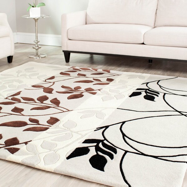 Shop Safavieh Handmade Marrakesh Grey New Zealand Wool Rug 6' x 9