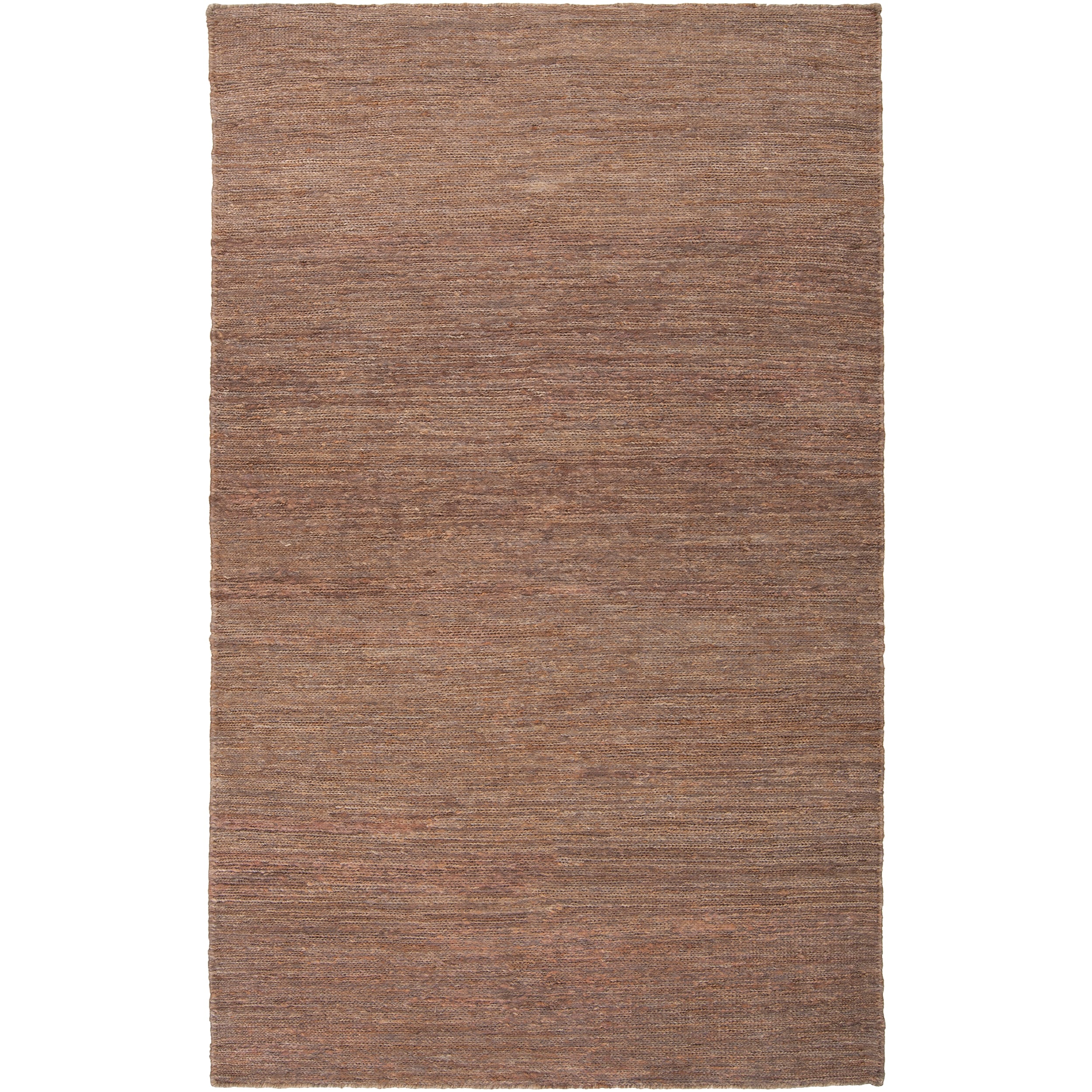 Hand woven Northridge Brown Natural Fiber Hemp Rug (2 X 3)