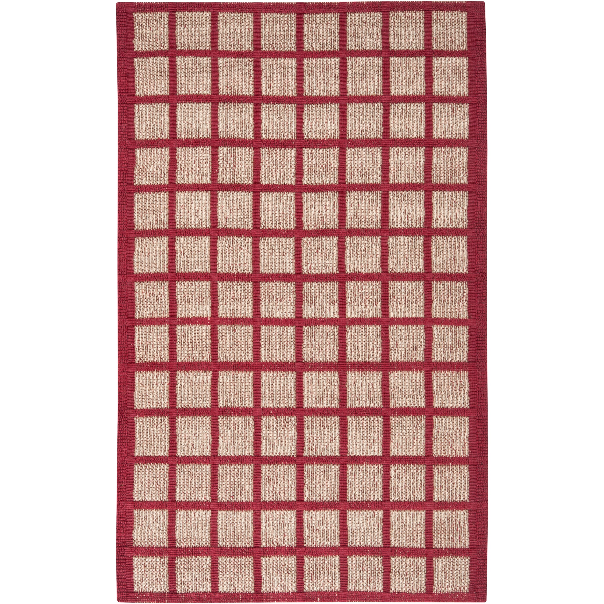 Country Living Hand woven Orland Beige Natural Fiber Jute Rug (26 X 4)