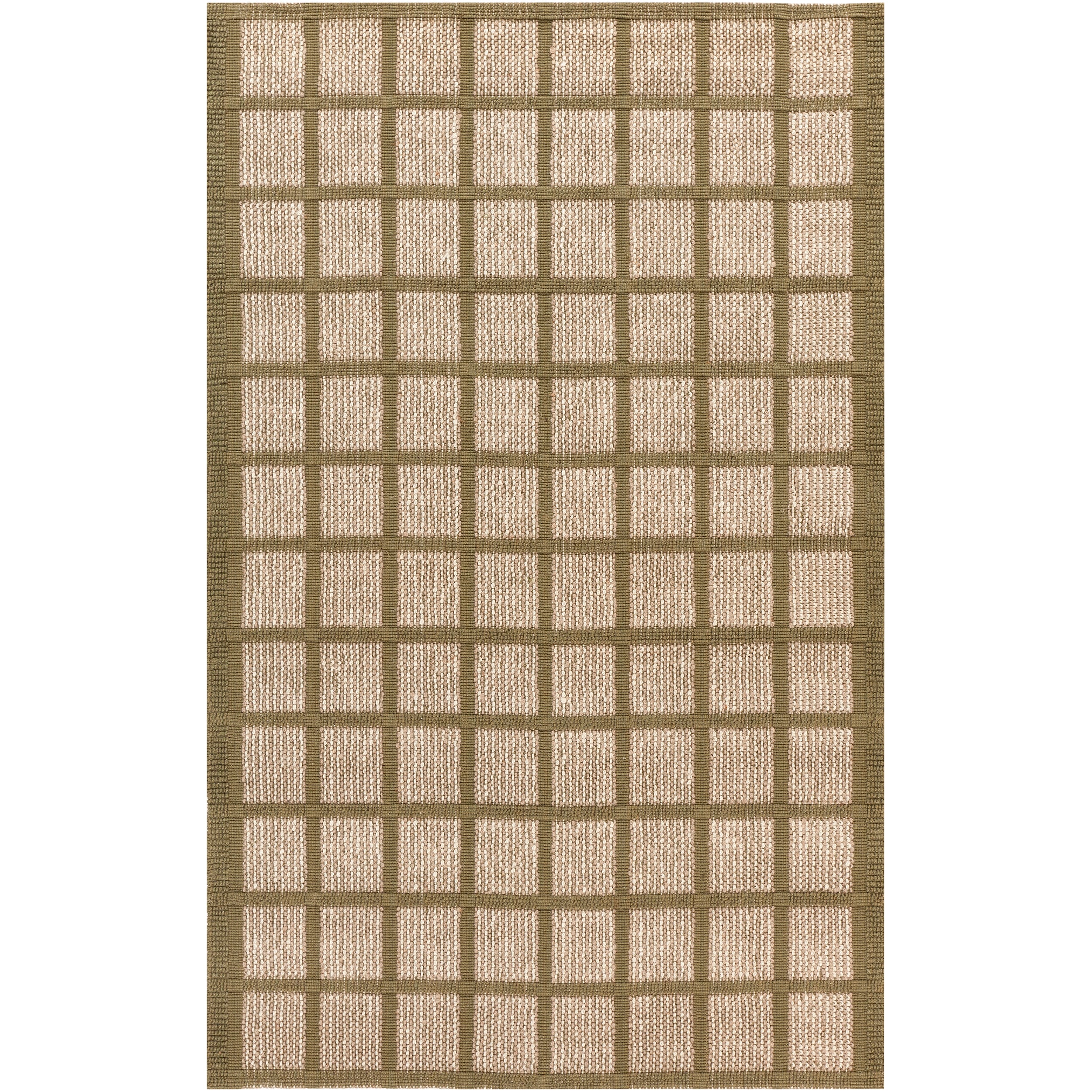 Country Living Hand woven Oroville Green Natural Fiber Jute Rug (26 X 4)