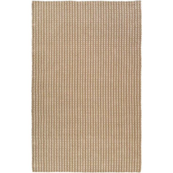 Country Living Hand woven Owl Beige Natural Fiber Jute Rug (2'6 x 4') Surya Accent Rugs