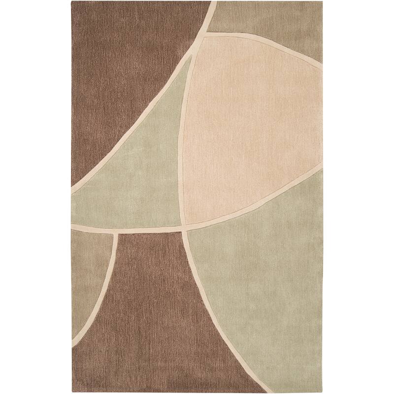 Porch & Den Gervais Hand Tufted Modern & Contemporary Abstract Area Rug