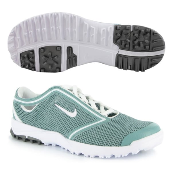 Nike Women's Air Summer Lite Cannon/ White Golf Shoes - Overstock ...