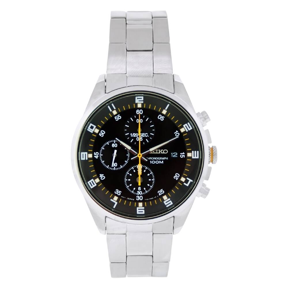 Seiko Men's Stainless Steel Chronograph Watch
