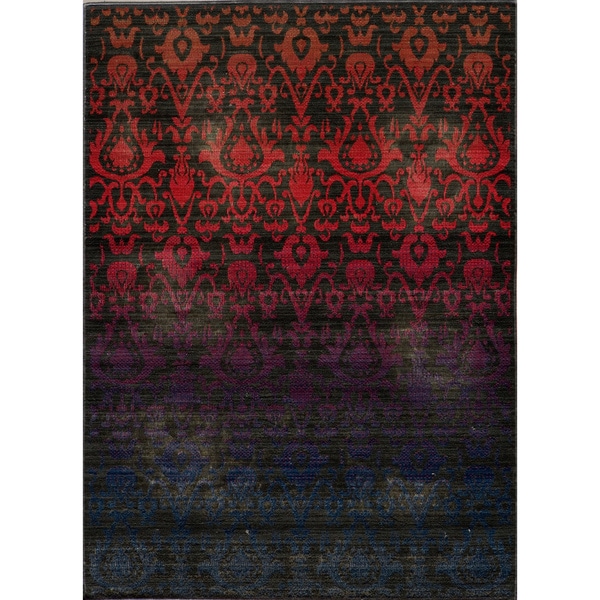 Momeni Vintage Ombre NZ Wool Rug (7'10 X 9'10) - 7'10" x 9'10". Opens flyout.