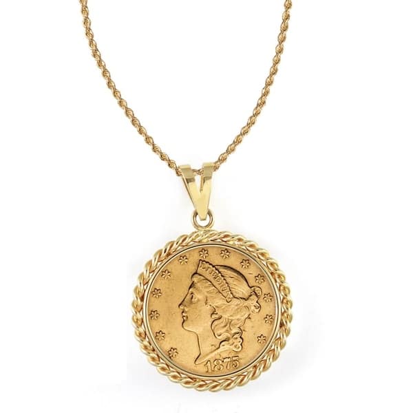 Shop American Coin Treasures 14k Gold 20 Liberty Gold Piece