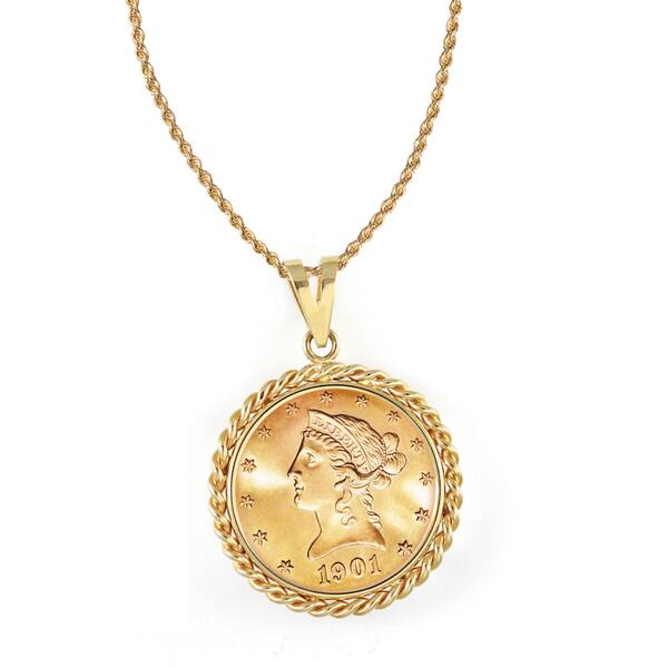 Shop American Coin Treasures 14k Gold 10 Liberty Gold Piece