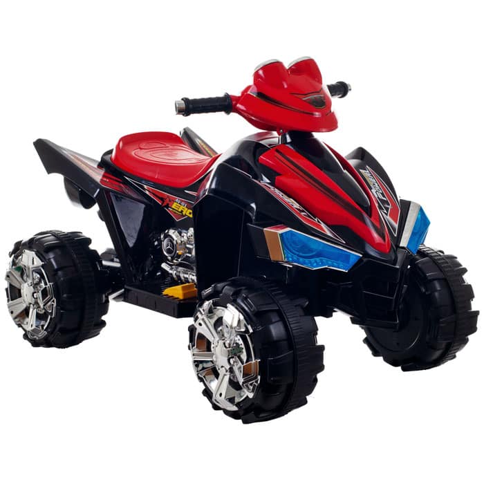 Ride On Toy Quad, Battery Powered Ride On Toy ATV Four Wheeler With Sound Effects by Lil' Rider - Toys for Boys & Girls