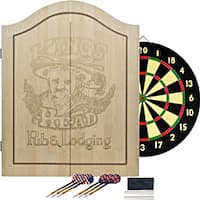 King's Head Light Wood Value Dartboard Set
