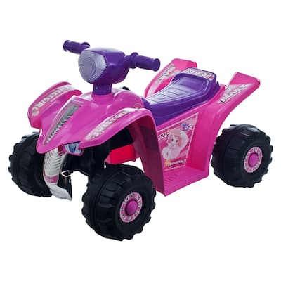 Ride On Toy Quad, Battery Powered Ride On Toy ATV Four Wheeler by Lil' Rider