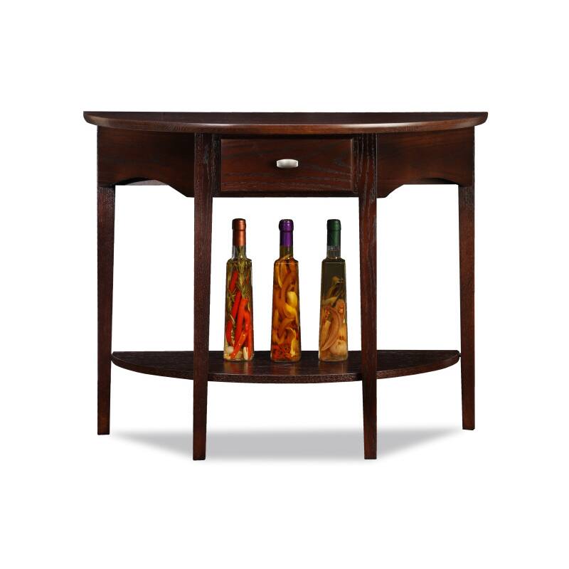 Favorite Finds Demilune Console Sofa Table