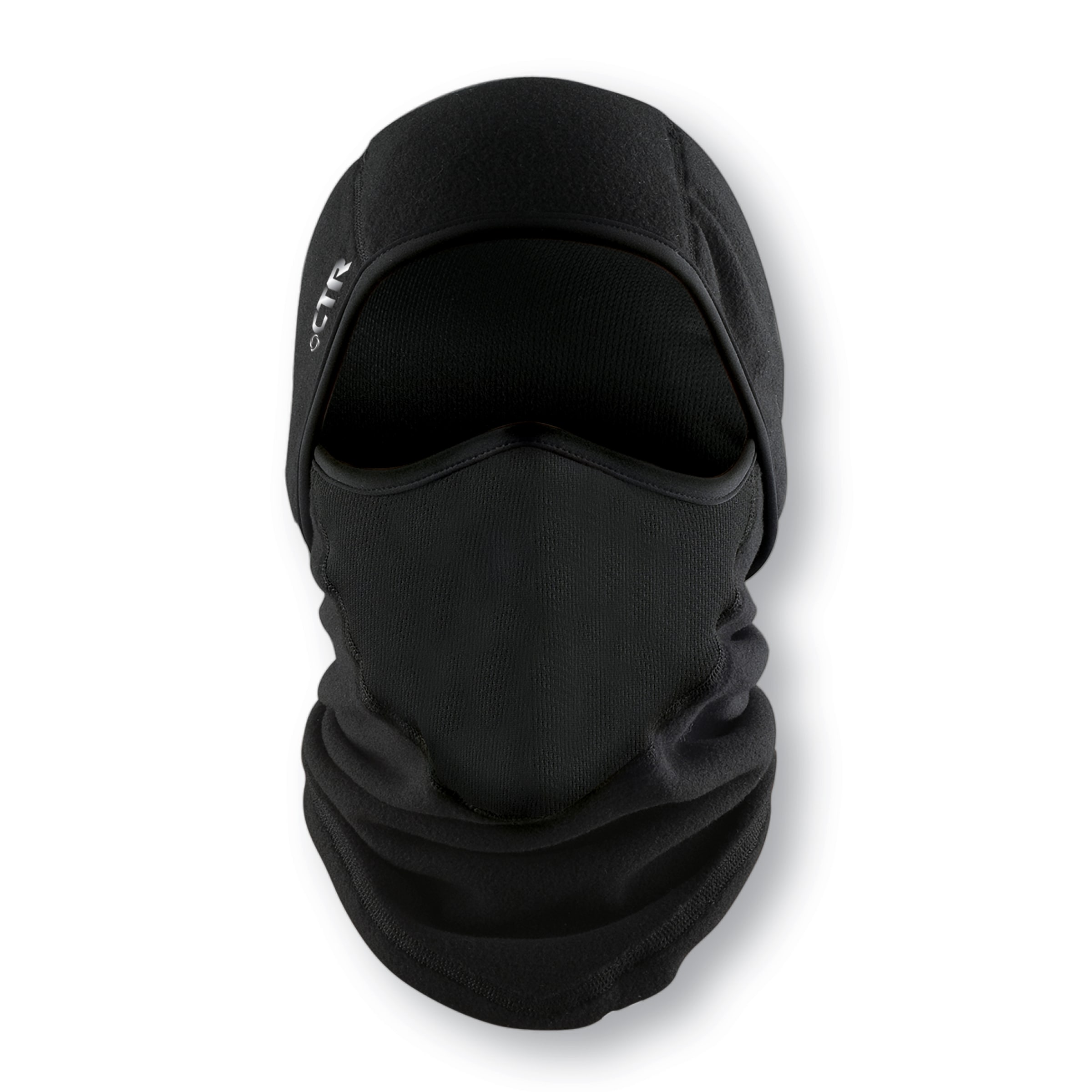 Stretch Micro Fleece Mens Multi Tasker Black Balaclava