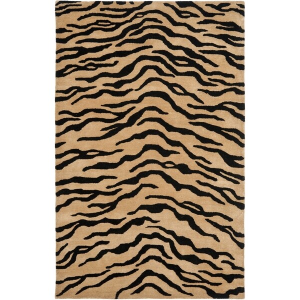 Safavieh Handmade New Zealand Wool Terra Brown Rug - 7'6 x 9'6