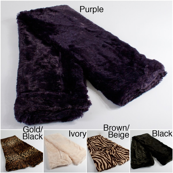 Faux Fur 50x60 Throw