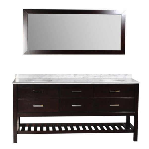 Belmont Dcor 'Nautica' Double Sink Bathroom Vanity Bath Vanities