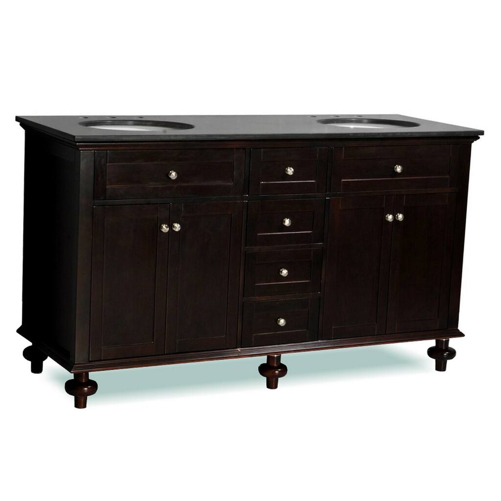 Belmont Decor 'Colonial' Double Sink Bathroom Vanity