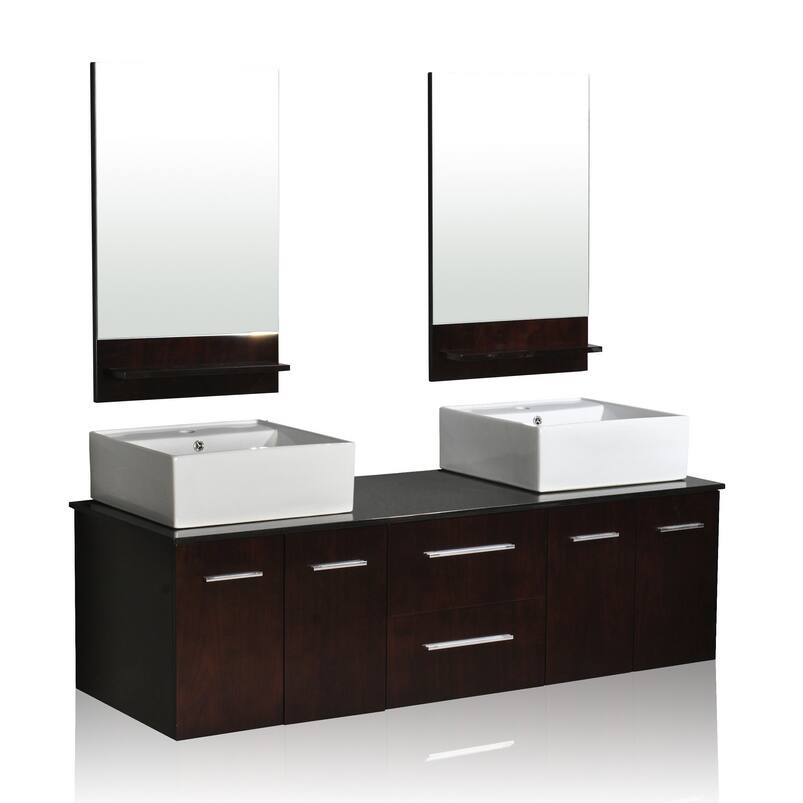 Belmont Decor 'Skyline' Double Vessel Sink Vanity