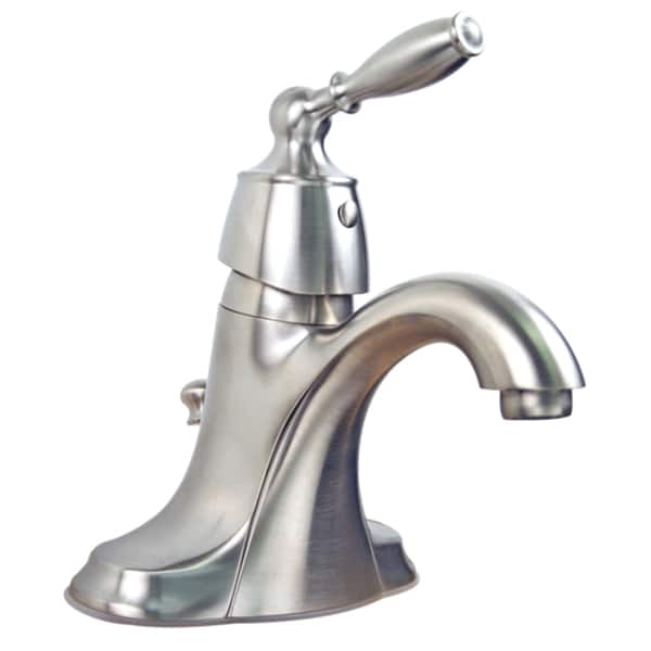 Moen Lindley Brushed Nickel Centerset Bathroom Faucet - Bed Bath & Beyond - 7280943