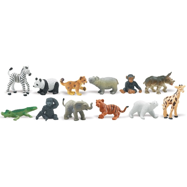 Zoo Babies Plastic Miniatures In Toobs Safari Ltd Other Action Figures