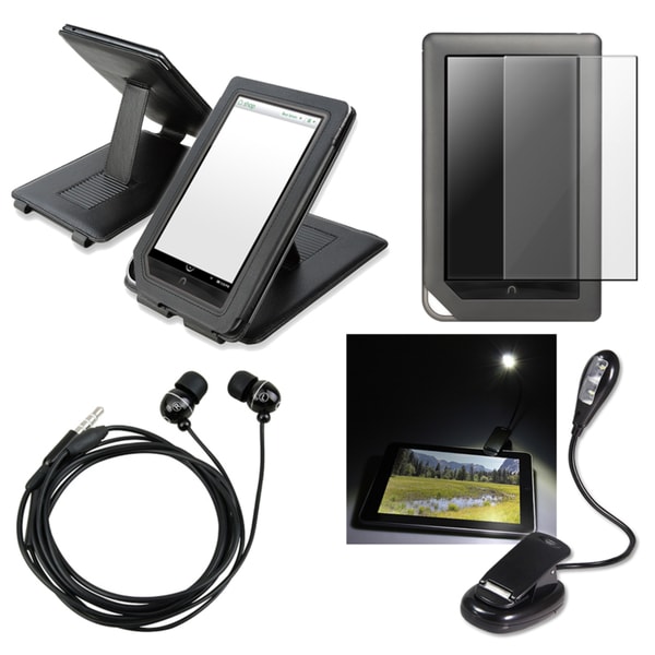 INSTEN Phone Case Cover/ Screen Protector/ LED Light for Barnes & Noble Nook Color