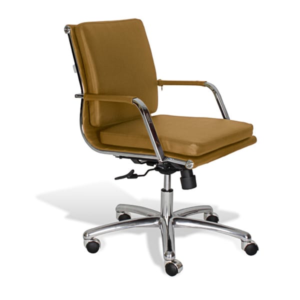 Shop Jesper Office Mustard Commercial Grade Modern Office Chair - Free ...