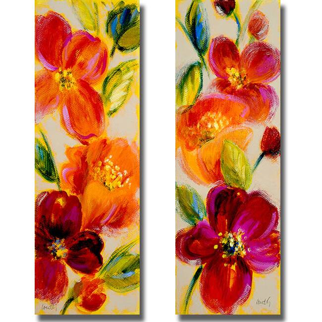 Lanie Loreth 'Spring is Calling I and II' 2-piece Canvas Art Set