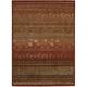 preview thumbnail 1 of 2, Nourison Radiant Impression LK02 Area Rug 5'6" x 7'5" - Red