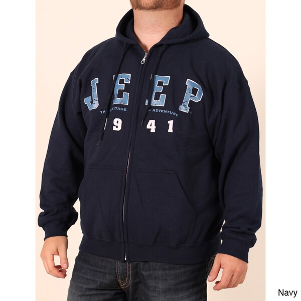 jeep zip up sweatshirt